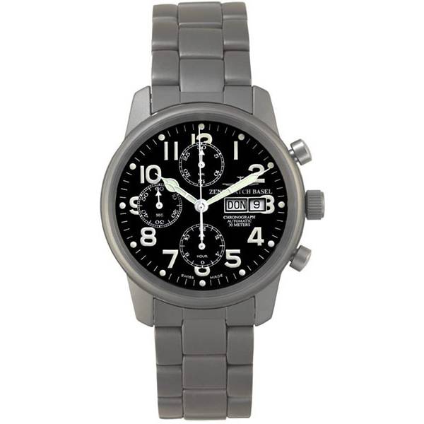 Zeno Watch Basel Pilot Classic Chronograph 7557TVDD-a1M Automatik Herren von Zeno Watch Basel