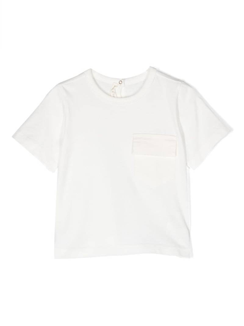 Zhoe & Tobiah flap-pocket cotton T-shirt - White von Zhoe & Tobiah