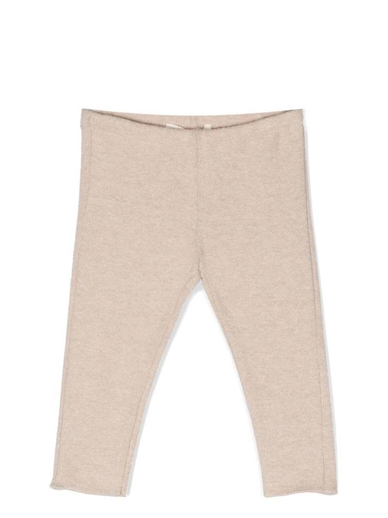 Zhoe & Tobiah slim-cut fine-knit leggings - Neutrals von Zhoe & Tobiah