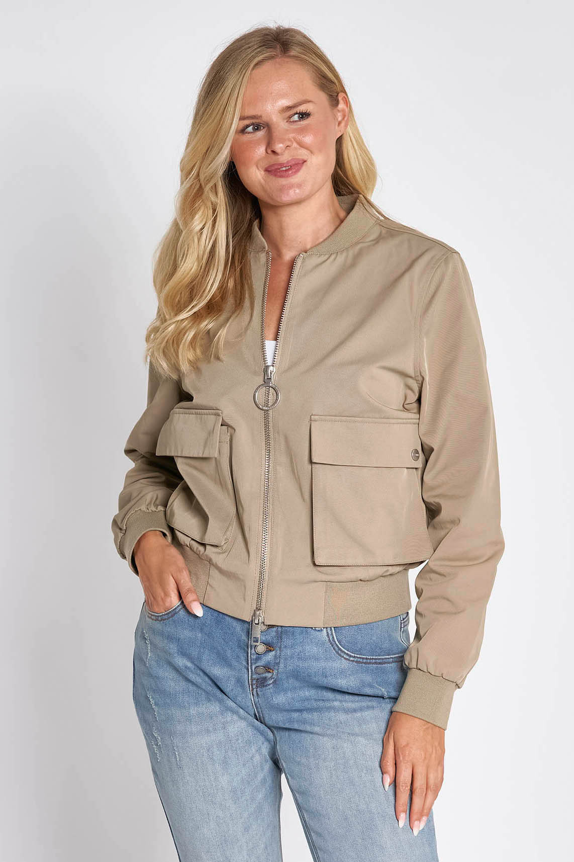Zhrill Blouson, in Unifarbe Zhrill Blouson, in Unifarbe von Zhrill