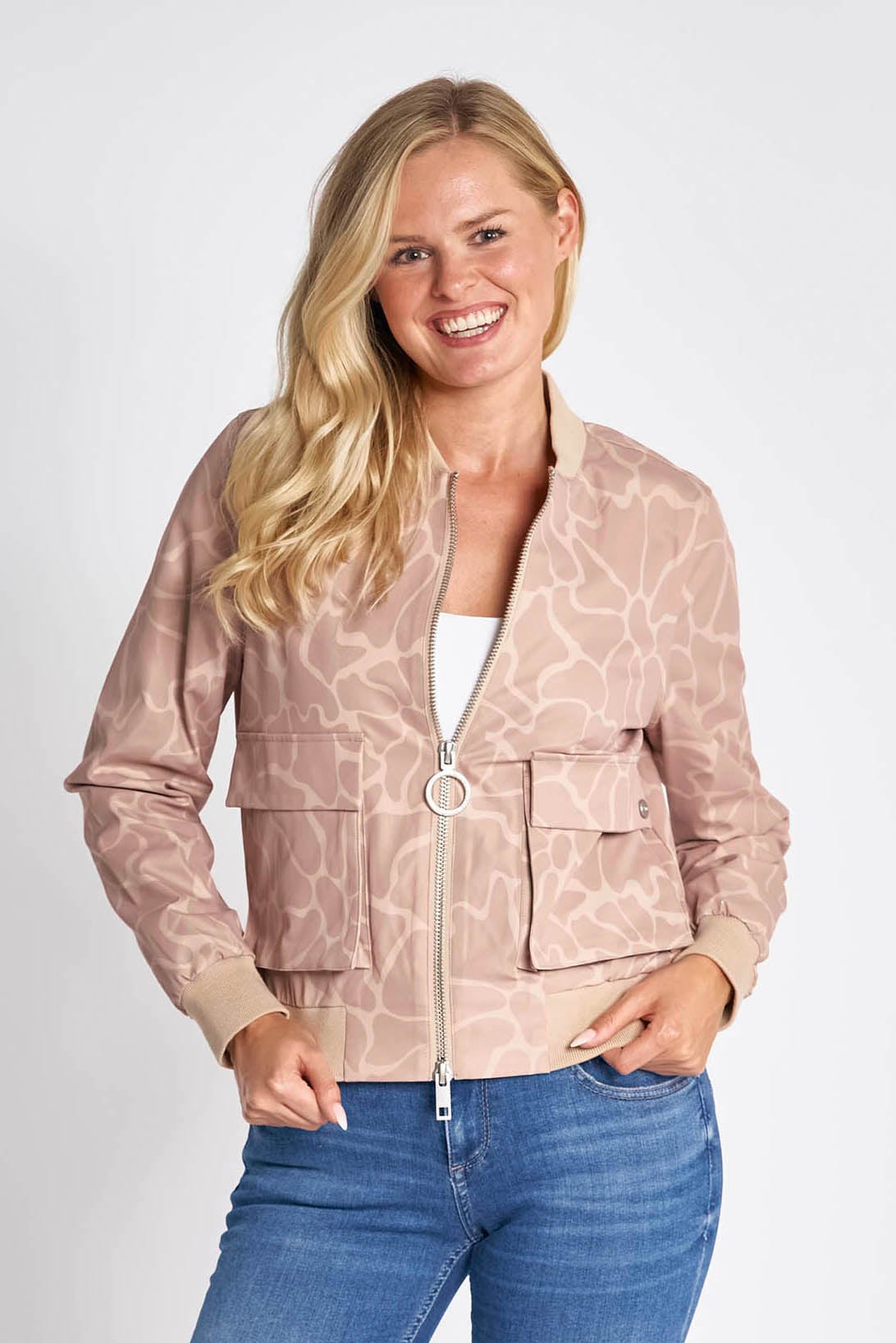 Zhrill Blouson, in Unifarbe Zhrill Blouson, in Unifarbe von Zhrill