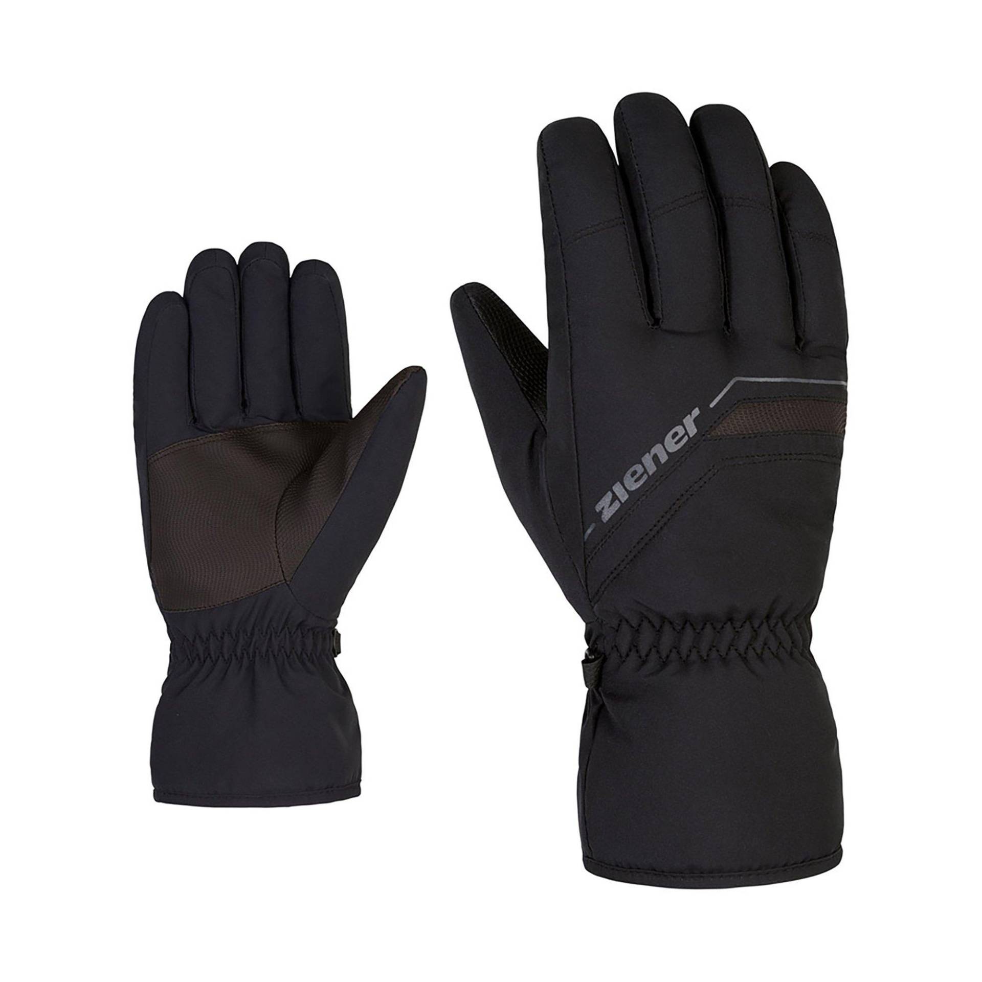 Fingerhandschuhe Damen Black 6.5 von Ziener