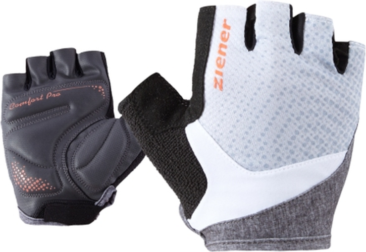 Ziener CENDAL bike glove - grey melange (Grösse: US 7.5) von Ziener