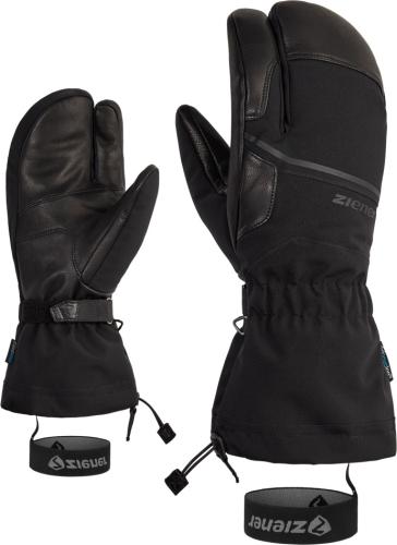 Ziener GARNOSO AS AW Skihandschuh - black (Grösse: US 10.5) von Ziener