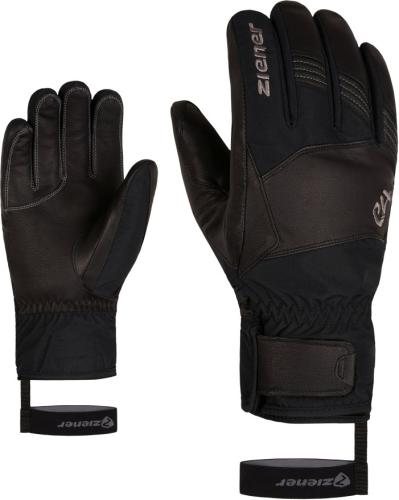 Ziener GERMANO PR Skihandschuh - black (Grösse: US 10.5) von Ziener