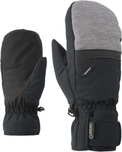 Ziener GLYNDAL GTX + Gore plus warm Skihandschuh - dark melange (Grösse: US 10) von Ziener