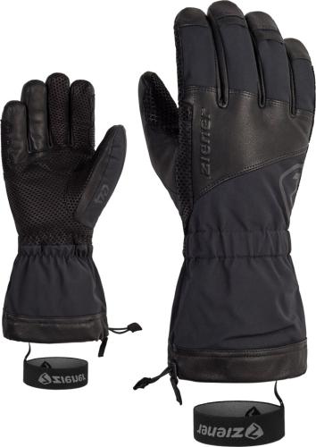 Ziener GORIN AW Skihandschuh - black (Grösse: US 7.5) von Ziener