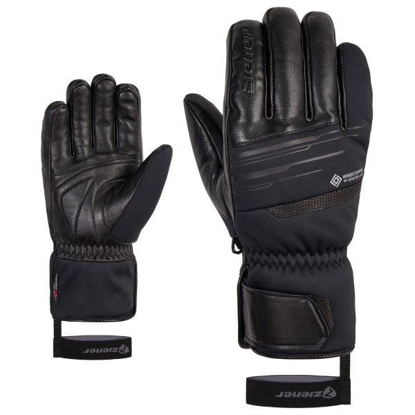 Ziener - Garcel WS PR - Handschuhe Gr 7,5 schwarz/grau Ziener - Garcel WS PR - Handschuhe Gr 7,5 schwarz/grau von Ziener