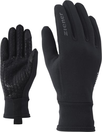 Ziener IDIWOLL Touch glove - black (Grösse: US 9) (45,00 CHF / Stck.) von Ziener