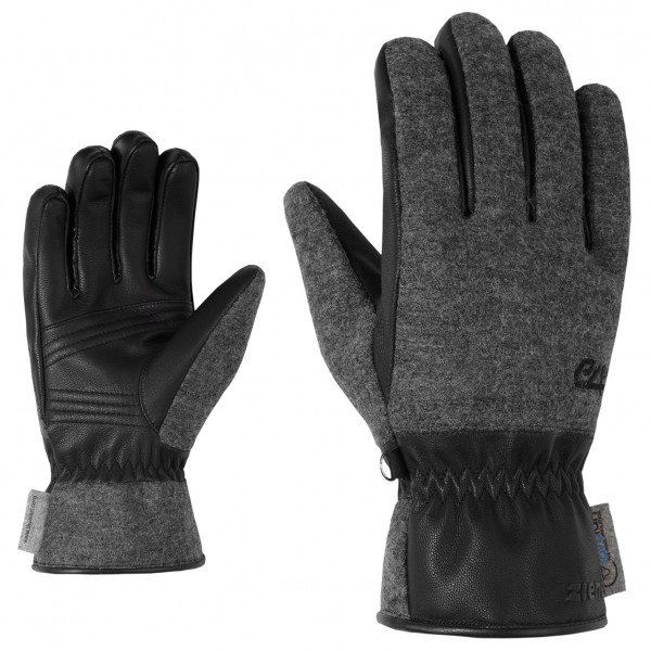 Ziener - Isen AW - Handschuhe Gr 6,5 grau/schwarz von Ziener