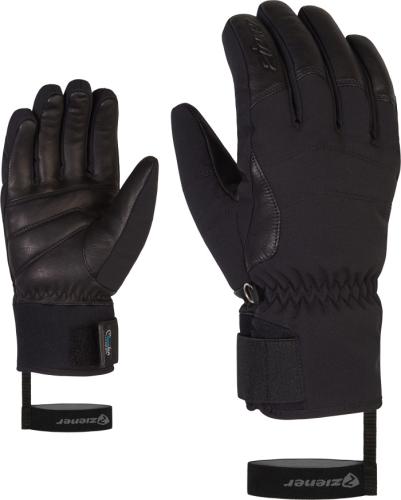 Ziener KALE AS AW Skihandschuh - black (Grösse: US 7.5) von Ziener