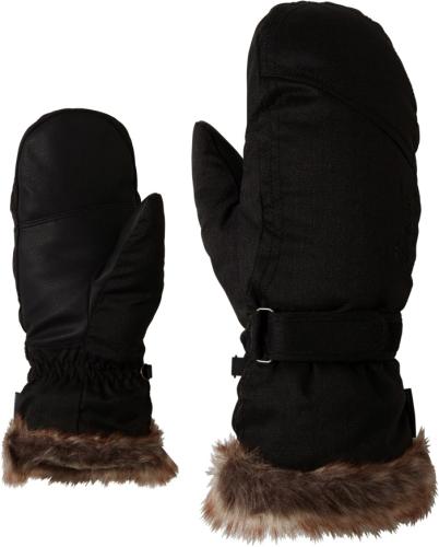 Ziener KEM MITTEN lady Skihandschuh - black-stru (Grösse: US 7) von Ziener