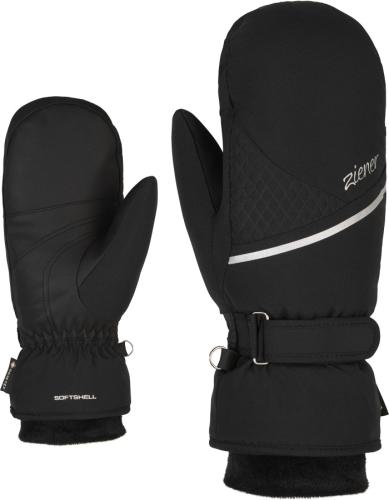 Ziener KIANI GTX +Gore plus warm MITT Skihandschuh - black (Grösse: US 7.5) von Ziener