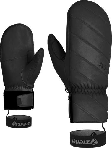 Ziener KUMANI AS Skihandschuh - black (Grösse: US 7.5) von Ziener