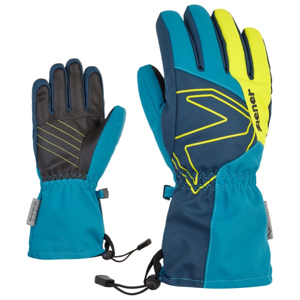 Ziener - Kid's Laval AS AW - Handschuhe Gr 4 blau von Ziener