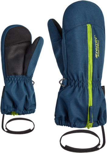 Ziener LANGELO AS Minis glove Kinder Skihandschuh - hale navy stru (Grösse: 98cm) von Ziener