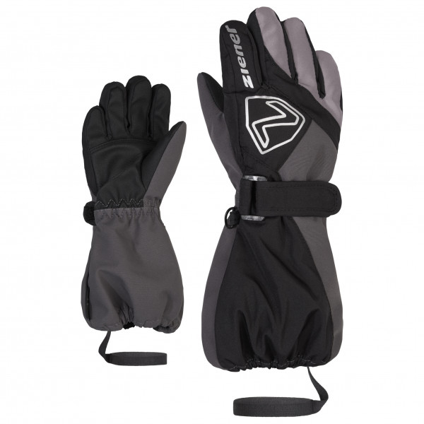 Ziener - Lauro AS Glove Junior - Handschuhe Gr 104;110;92;98 blau;grau;schwarz/grau von Ziener