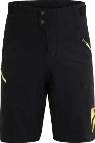 Ziener NONUS X-FUNCTION man shorts - black/light green (Grösse: 50) von Ziener