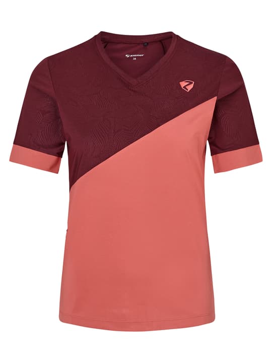 Ziener Nahala Bikeshirt bordeaux von Ziener