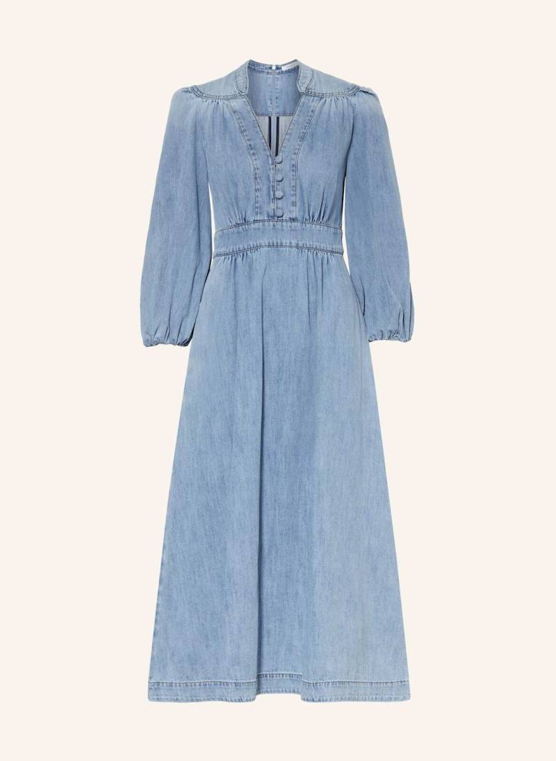 Zimmermann Jeanskleid Lucky Mit 3/4-Arm blau von Zimmermann