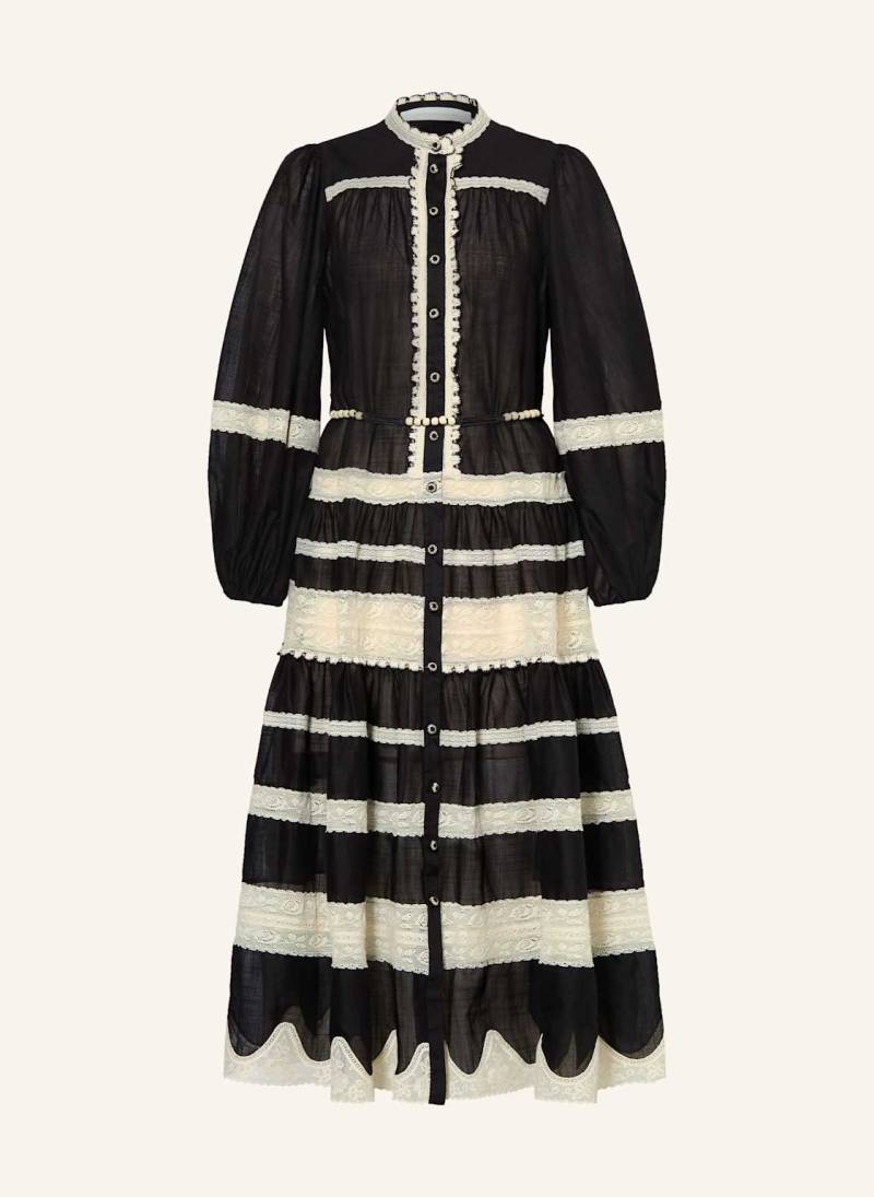 Zimmermann Kleid Rhiannon schwarz von Zimmermann