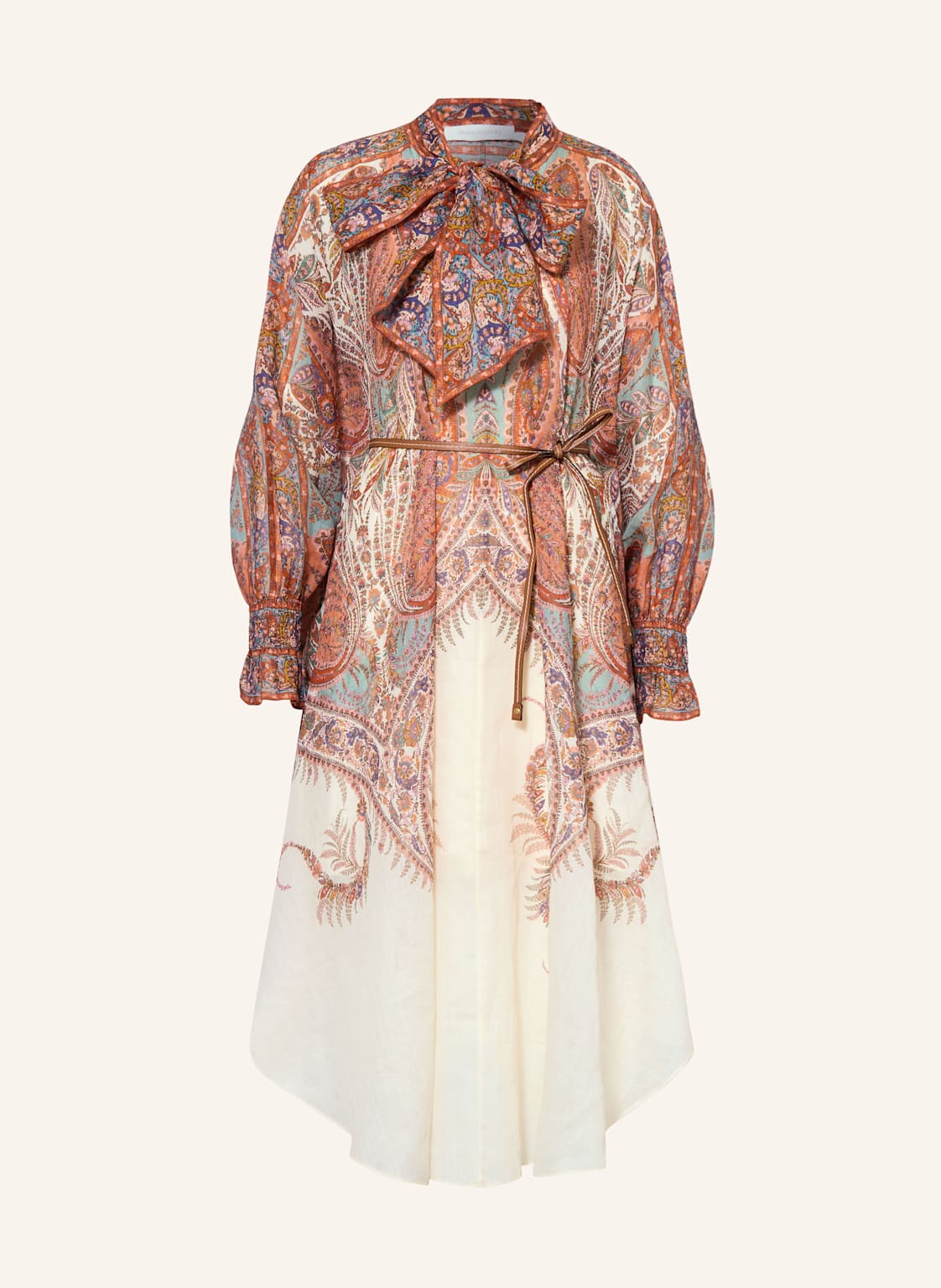 Zimmermann Schluppenkleid Rhiannon beige Zimmermann Schluppenkleid Rhiannon beige von Zimmermann