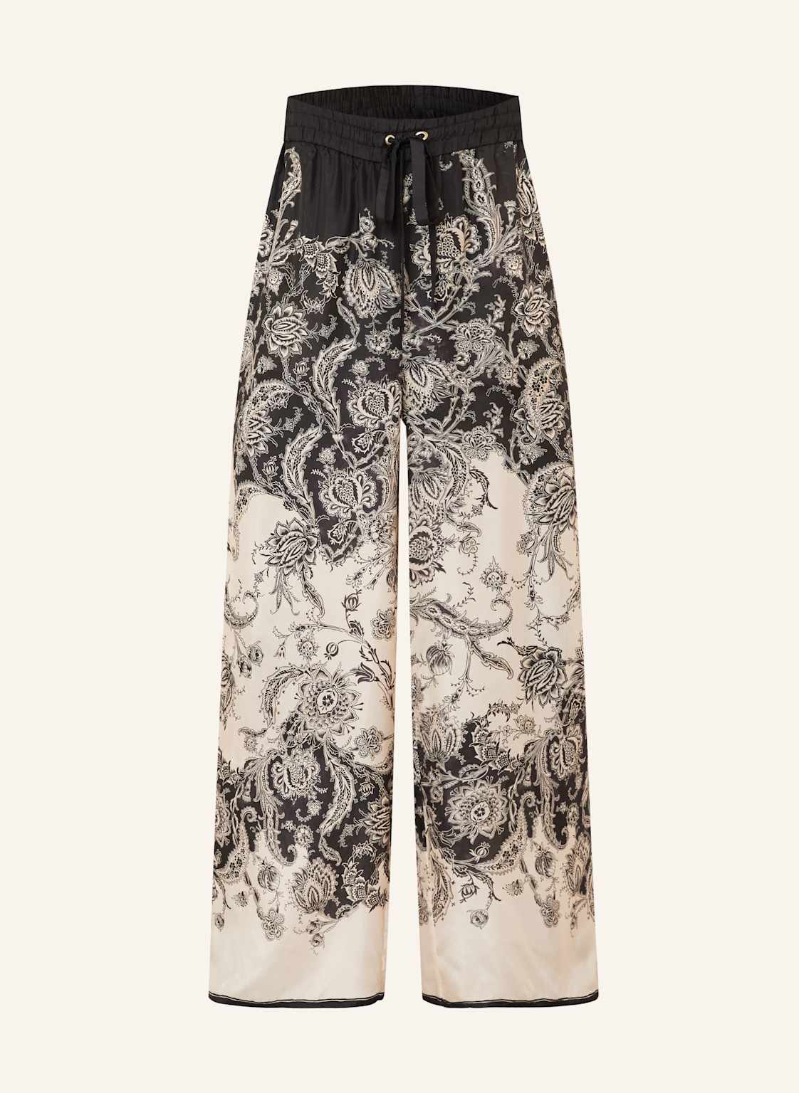 Zimmermann Seidenhose Rhiannon schwarz von Zimmermann