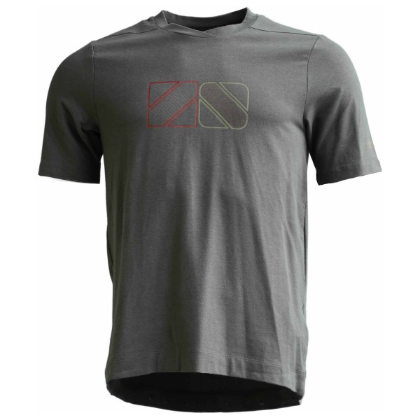 Zimtstern - Ecoflowz Shirt S/S - Velotrikot Gr XL grau von Zimtstern