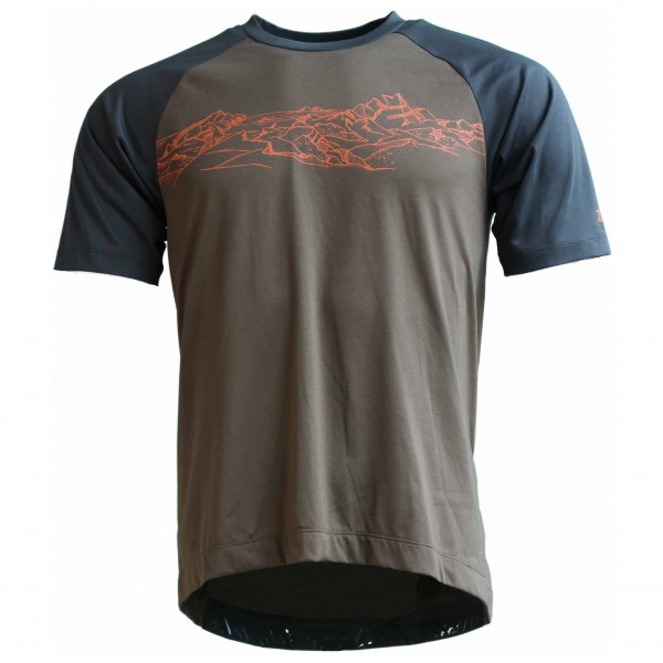 Zimtstern - PureFlowz Shirt S/S - Velotrikot Gr XXL braun von Zimtstern