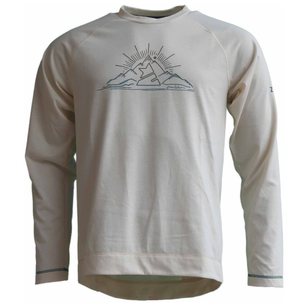 Zimtstern - Pureflowz Eco Shirt L/S - Velotrikot Gr M grau von Zimtstern