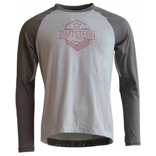 Zimtstern - Pureflowz Shirt L/S - Velotrikot Gr S grau von Zimtstern