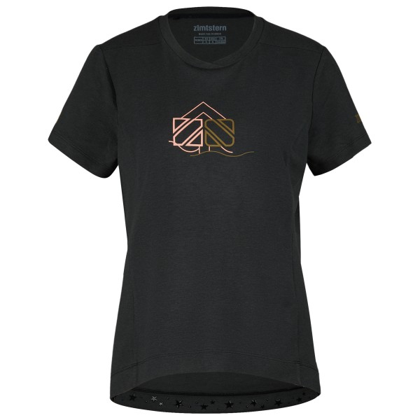 Zimtstern - Women's EcoFlowz Shirt S/S - Velotrikot Gr L schwarz von Zimtstern