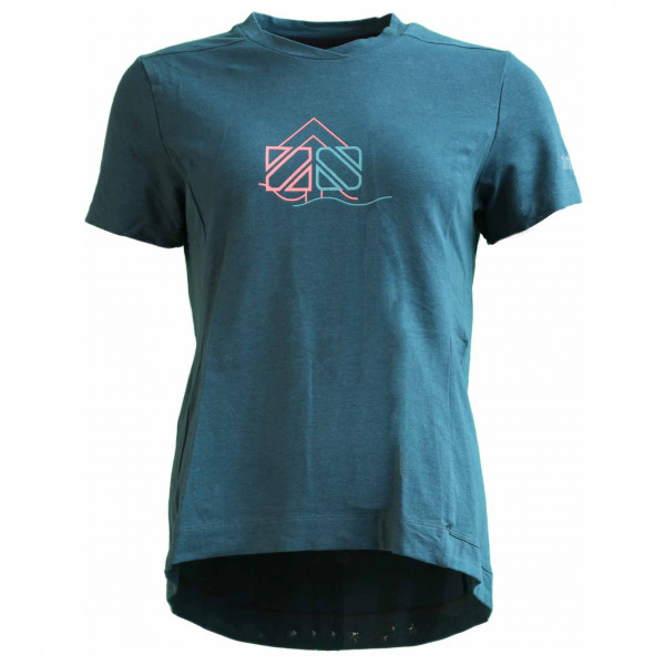 Zimtstern - Women's EcoFlowz Shirt S/S - Velotrikot Gr M blau von Zimtstern