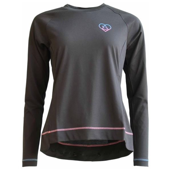 Zimtstern - Women's Pureflowz Eco Shirt L/S - Velotrikot Gr XL grau/schwarz von Zimtstern