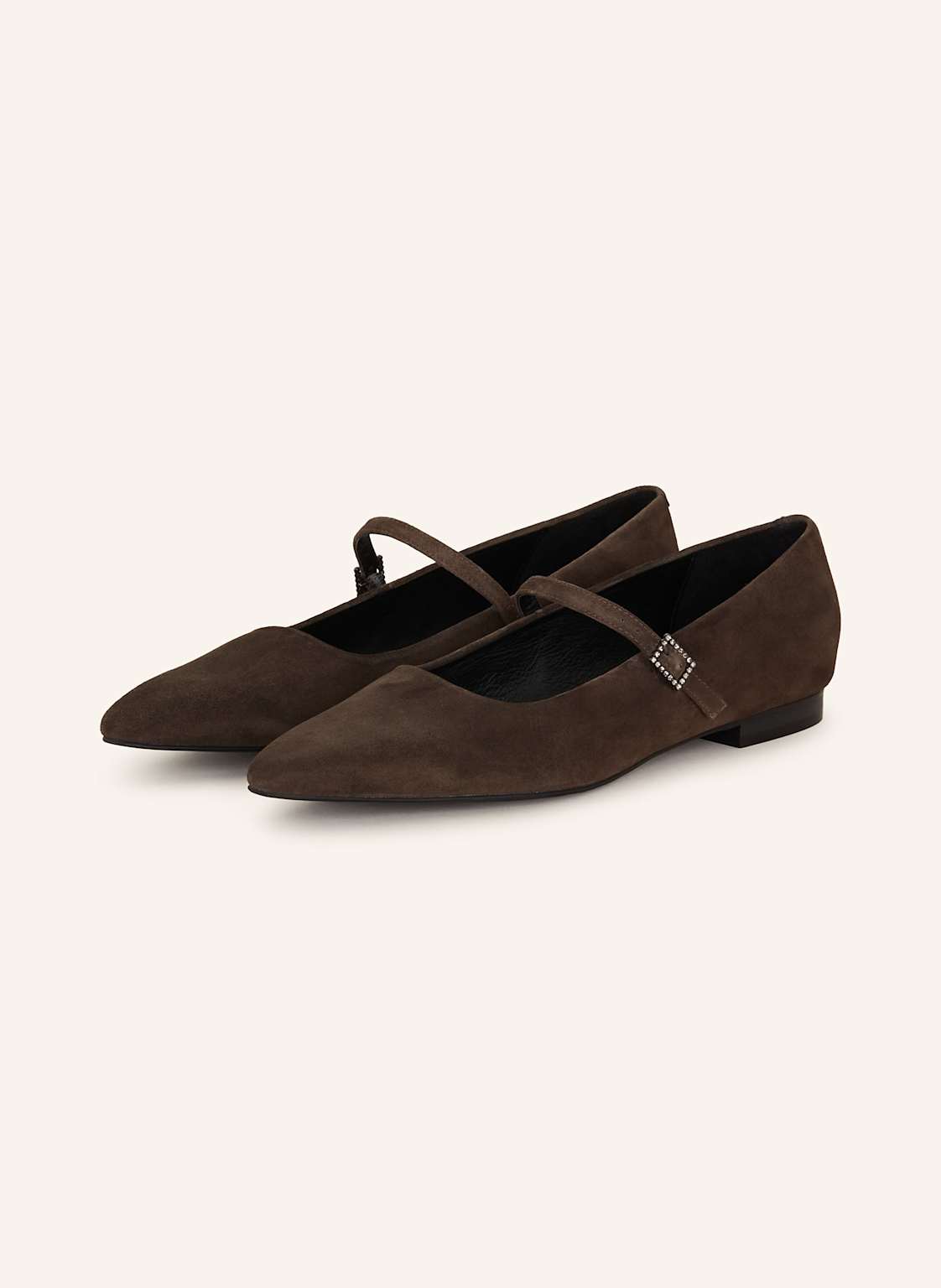 Zinda Mary-Jane-Ballerinas Pesca braun Zinda Mary-Jane-Ballerinas Pesca braun von Zinda