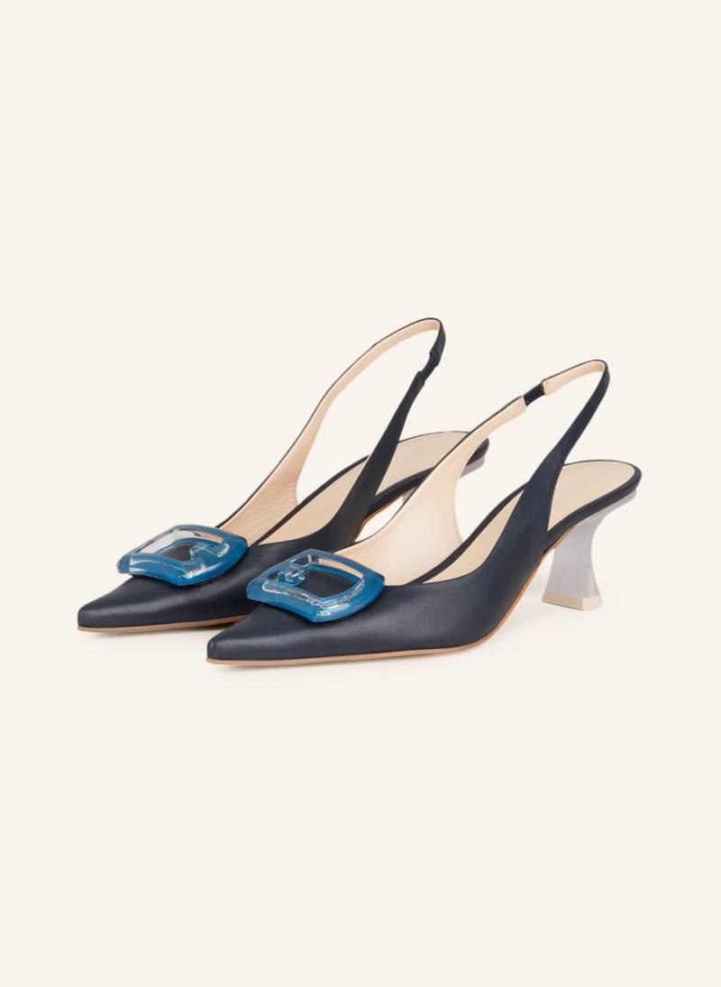 Zinda Slingpumps Parma blau von Zinda