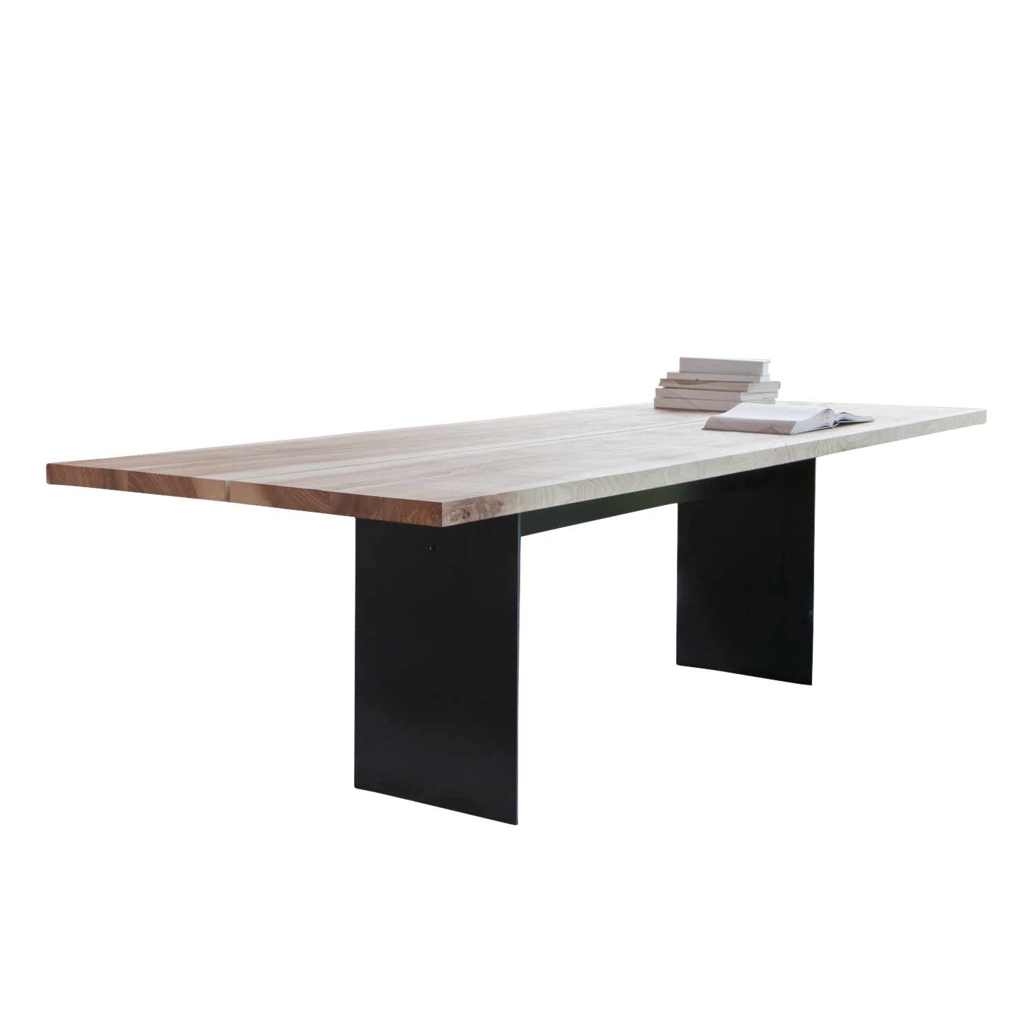 TIX Esstisch, Tischplatte eiche naturart, Oberfläche Tischplatte lackiert, Grösse 220 x 90 cm von Zoom by Mobimex