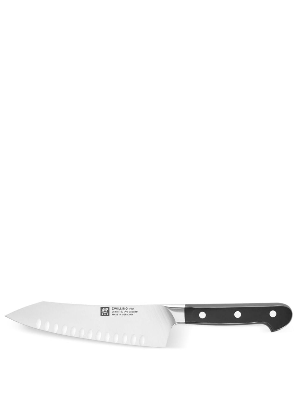 Zwilling Rocking Santoku stainless steel knife - Black von Zwilling