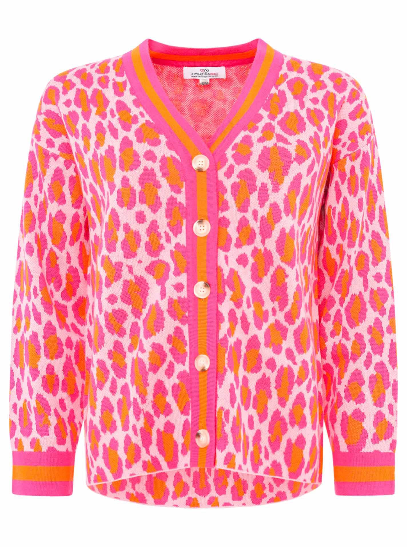Zwillingsherz Cardigan »"Leo-Streifen"«, "Leo-Streifen" mit Knopfleiste, Wollanteil und abgesetzten Bündchen Zwillingsherz Cardigan »"Leo-Streifen"«, "Leo-Streifen" mit Knopfleiste, Wollanteil und abgesetzten Bündchen von Zwillingsherz