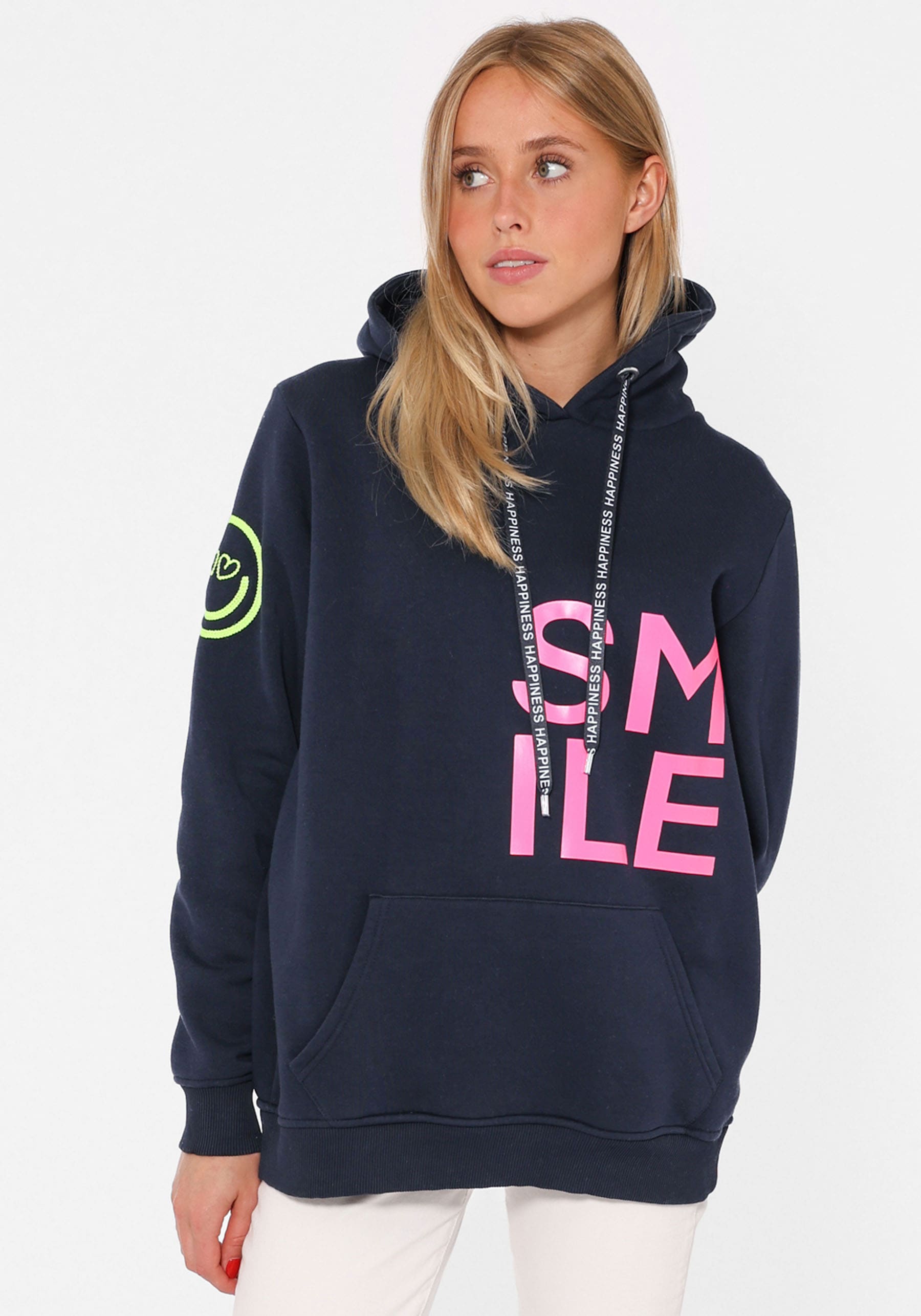 Zwillingsherz Hoodie »"Alissa"«, mit SMILE Print Zwillingsherz Hoodie »"Alissa"«, mit SMILE Print von Zwillingsherz