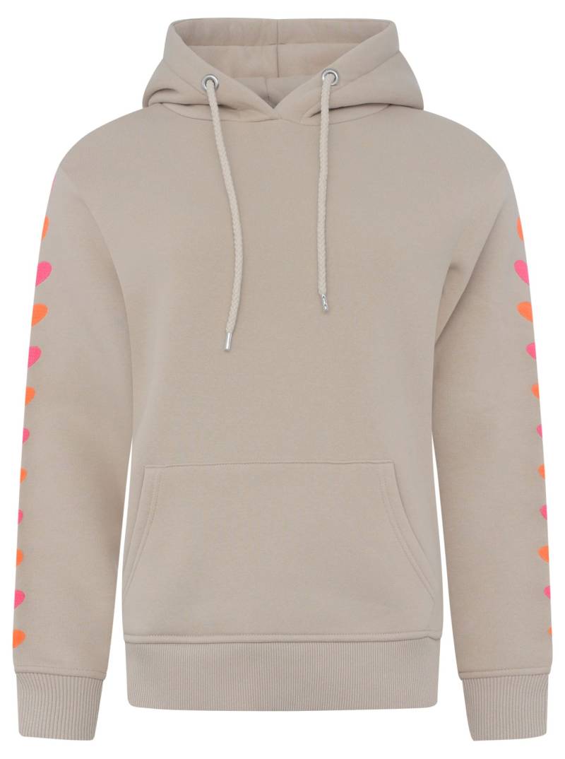 Zwillingsherz Hoodie »Hoodie "Hearts & Love"«, mit gestickten Herzen am Arm und Kängurutasche von Zwillingsherz