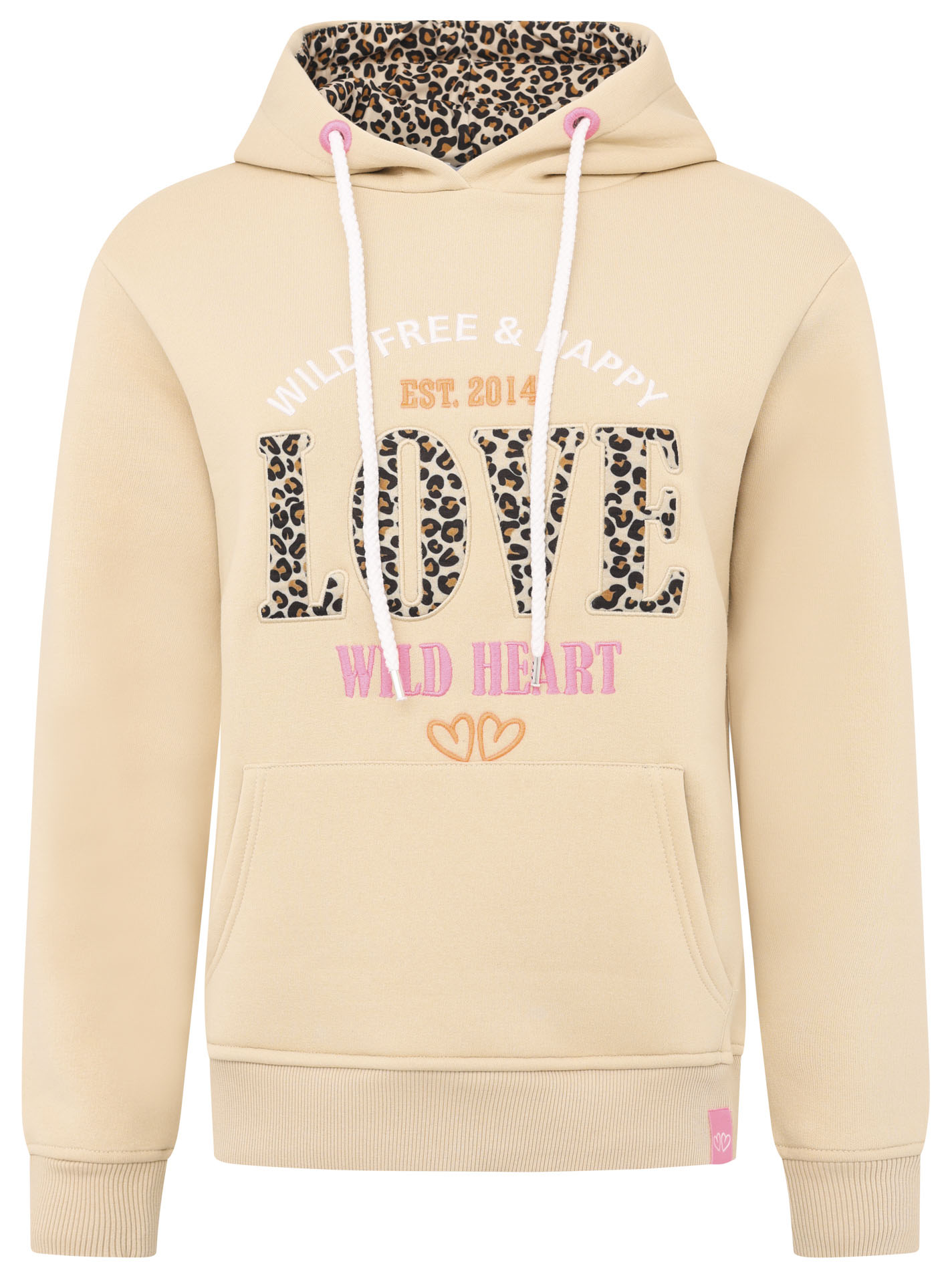 Zwillingsherz Hoodie »"Wild Love"«, mit Wording Leo Love und Stickerei Zwillingsherz Hoodie »"Wild Love"«, mit Wording Leo Love und Stickerei von Zwillingsherz