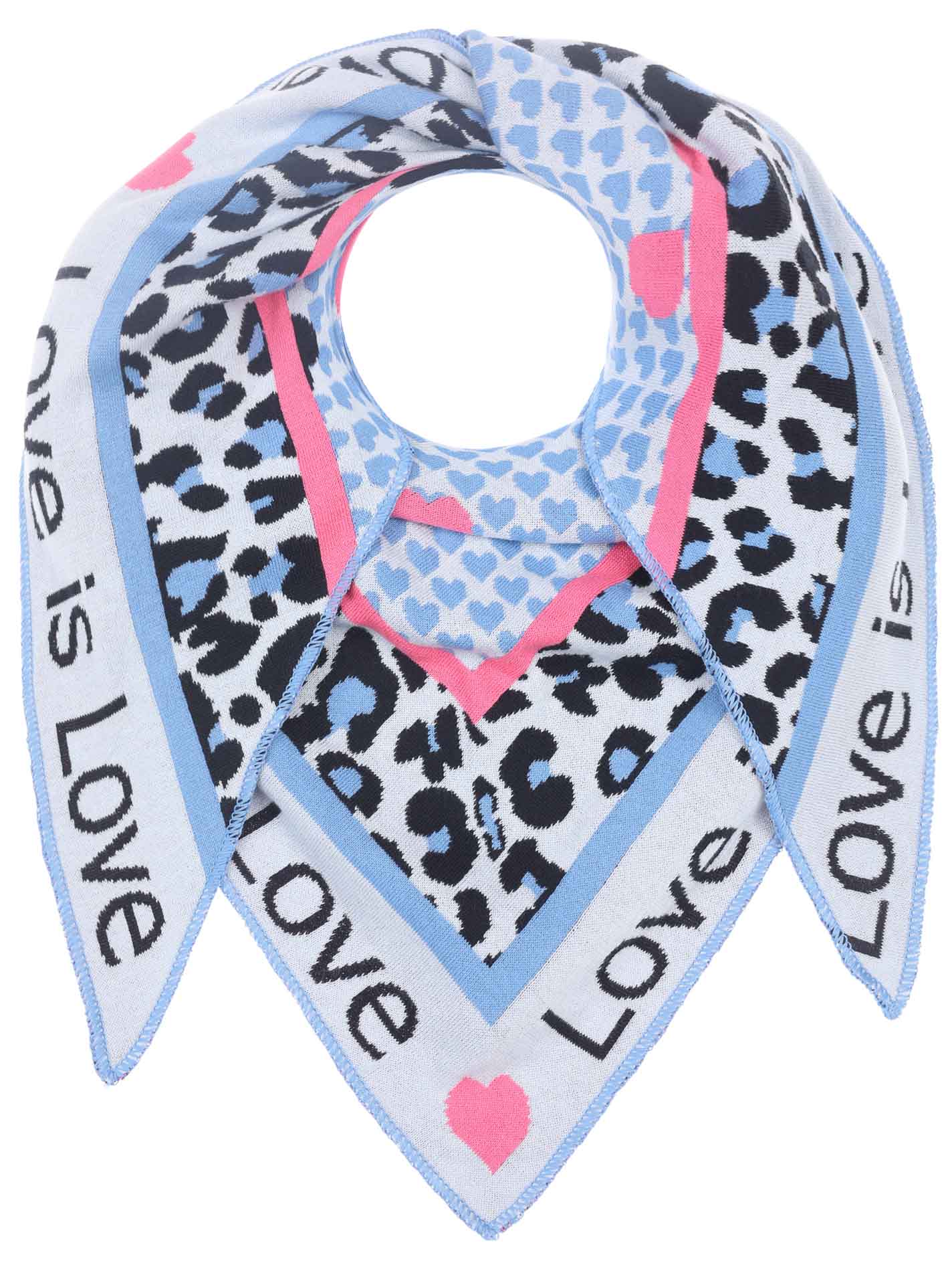 Zwillingsherz Modetuch »Dreieckstuch BW "Leo & Love II"«, Für Leo Lover das perfekte mit Herzen Zwillingsherz Modetuch »Dreieckstuch BW "Leo & Love II"«, Für Leo Lover das perfekte mit Herzen von Zwillingsherz