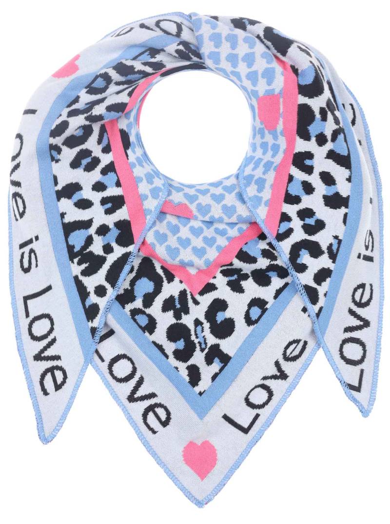 Zwillingsherz Modetuch »Dreieckstuch BW "Leo & Love II"«, Für Leo Lover das perfekte mit Herzen von Zwillingsherz