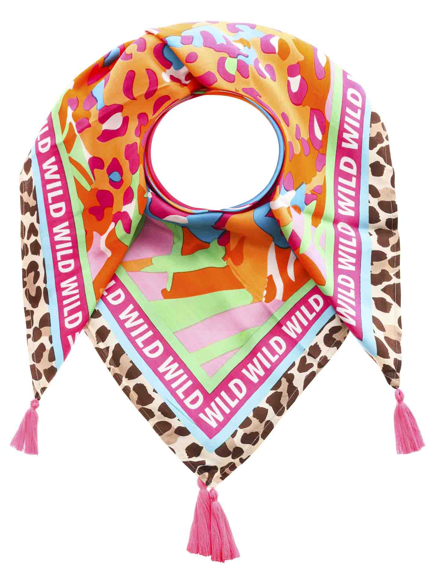 Zwillingsherz Modetuch »"Wild Tropical Leo"«, mit Leoparden und Tasseln Zwillingsherz Modetuch »"Wild Tropical Leo"«, mit Leoparden und Tasseln von Zwillingsherz