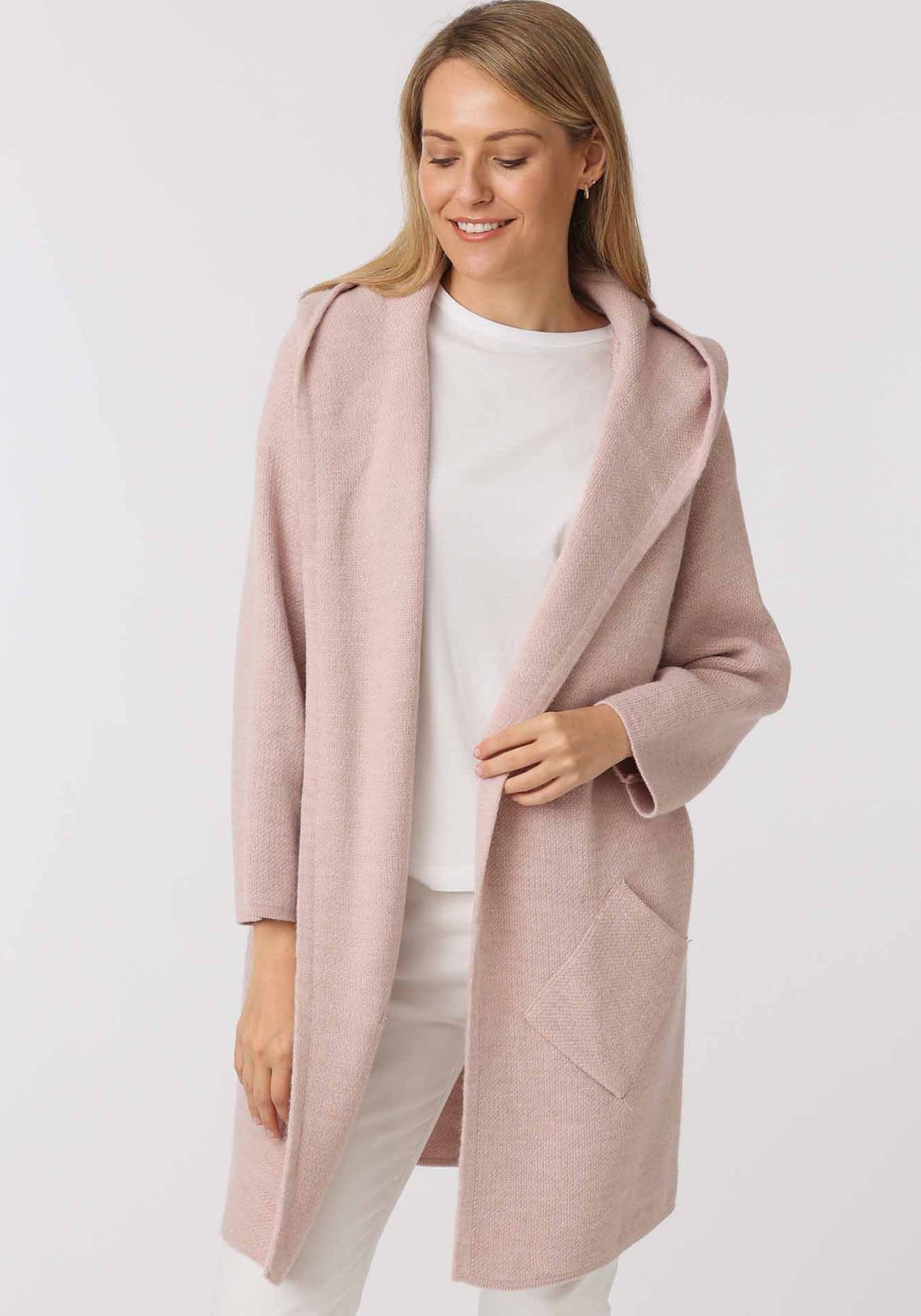 Zwillingsherz Strickjacke, weicher Griff, lockerer fit, mit Wolle und Alpaka Zwillingsherz Strickjacke, weicher Griff, lockerer fit, mit Wolle und Alpaka von Zwillingsherz