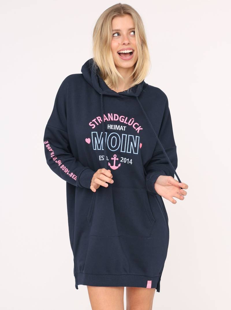 Zwillingsherz Sweatkleid »"Strandglück"«, mit Stickerei vorne und am Arm von Zwillingsherz