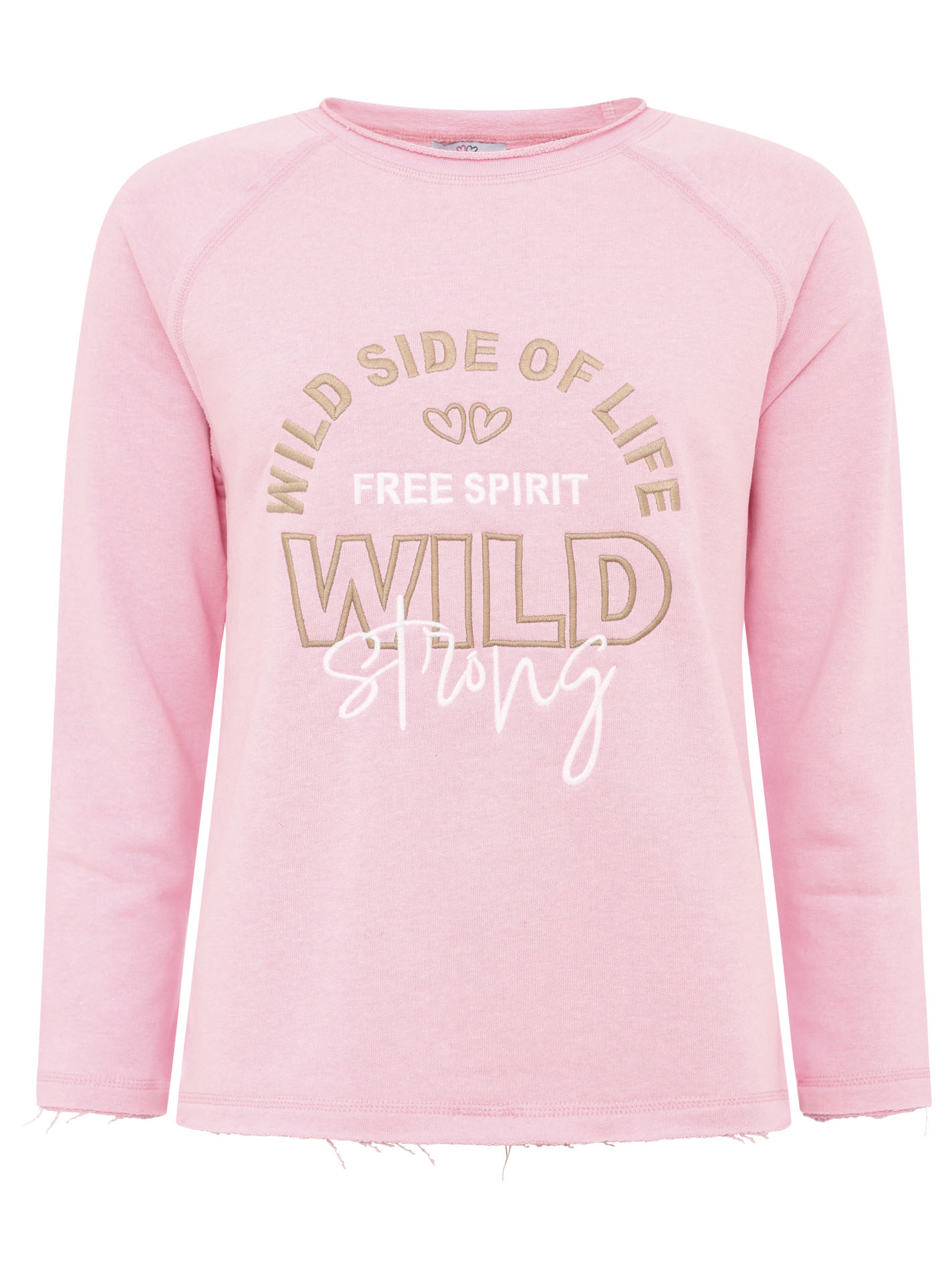 Zwillingsherz Sweatshirt »"Wild Side Of Life"«, mit Used-Look Kanten und farbiger Stickerei Zwillingsherz Sweatshirt »"Wild Side Of Life"«, mit Used-Look Kanten und farbiger Stickerei von Zwillingsherz