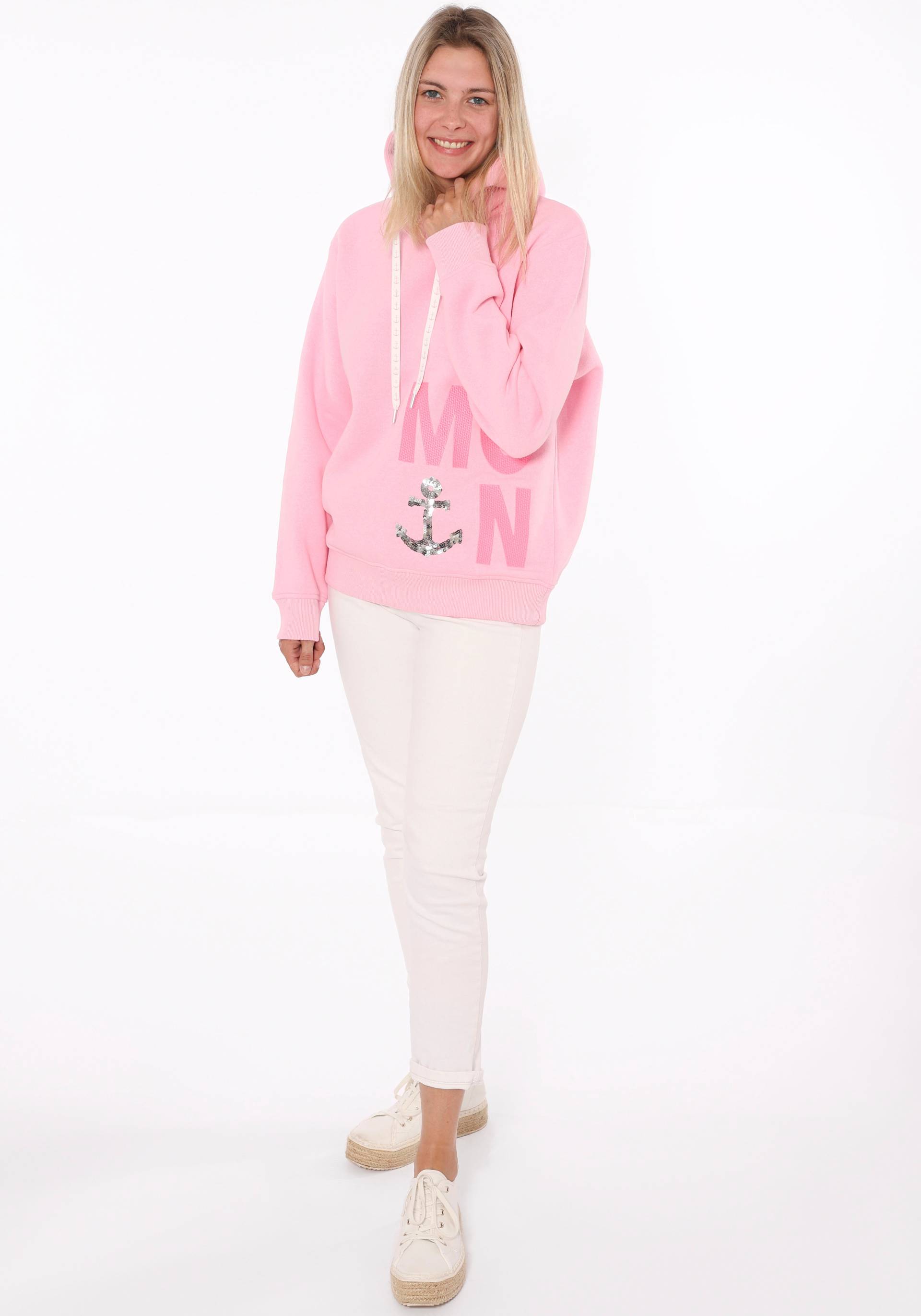 Zwillingsherz Sweatshirt »"Moin"«, mit Paillettenanker und gesticktem Schriftzug am Rücken Zwillingsherz Sweatshirt »"Moin"«, mit Paillettenanker und gesticktem Schriftzug am Rücken von Zwillingsherz