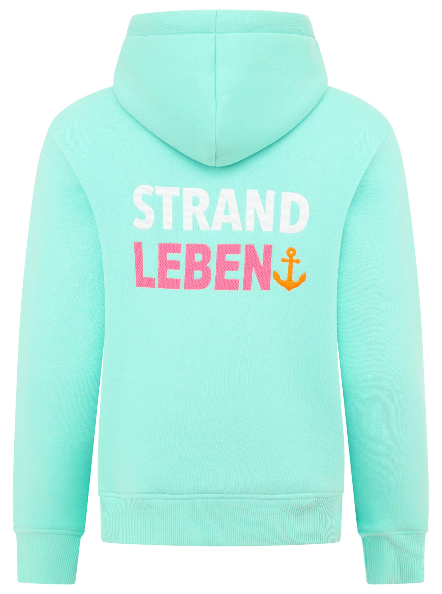 Zwillingsherz Hoodie »"Meine Heimat"«, mit aufgesticktem "Strand"-Schriftzug vorne und hinten Zwillingsherz Hoodie »"Meine Heimat"«, mit aufgesticktem "Strand"-Schriftzug vorne und hinten von Zwillingsherz